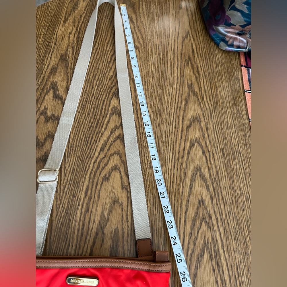 NWOT Michael Michael Kors Red Crossbody Bag - Picture 12 of 13